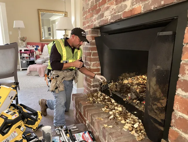 Safe screening installation by St. Cloud Chimney Sweep in St. Cloud, FL