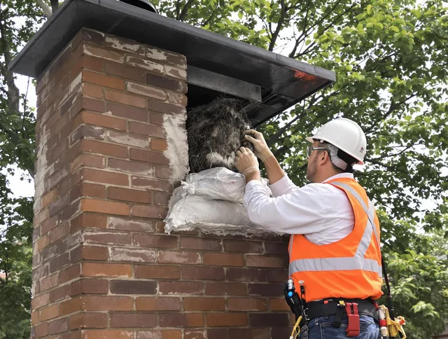 Humane removal of debris and animals by St. Cloud Chimney Sweep in St. Cloud, FL
