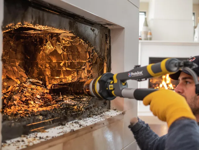 Professional chimney cleaning by St. Cloud Chimney Sweep in St. Cloud, FL