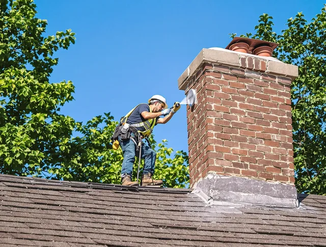 St. Cloud Chimney Sweep performing an inspection with advanced tools in St. Cloud, FL