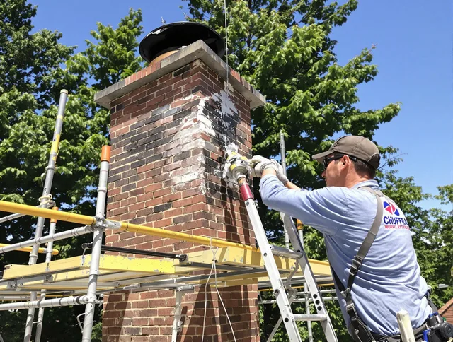 Structural chimney repair by St. Cloud Chimney Sweep in St. Cloud, FL