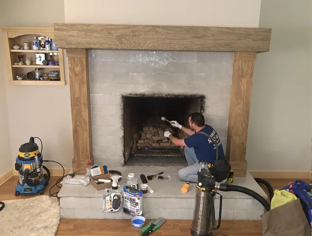 Detailed creosote removal process by St. Cloud Chimney Sweep in St. Cloud, FL