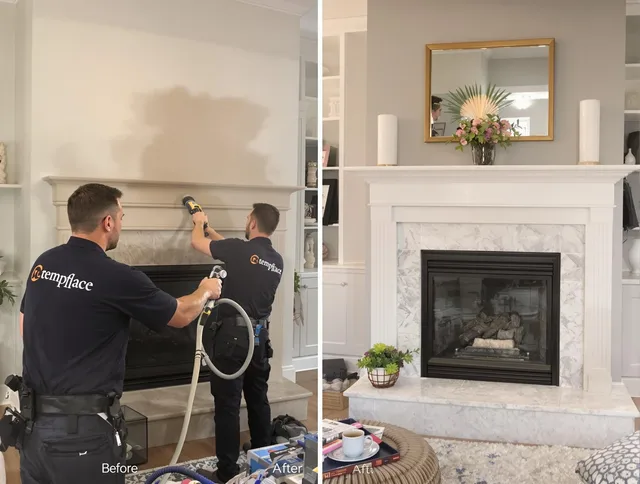 Professional soot removal by St. Cloud Chimney Sweep team in St. Cloud, FL
